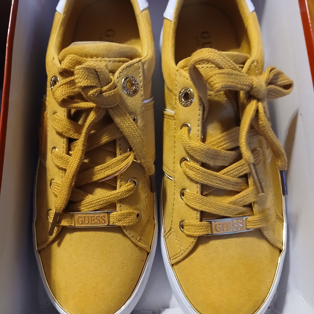 GUESS Kids Yellow Sneakers